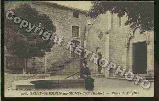 Ville de SAINTGERMAINAUMONTD\\\'OR Carte postale ancienne