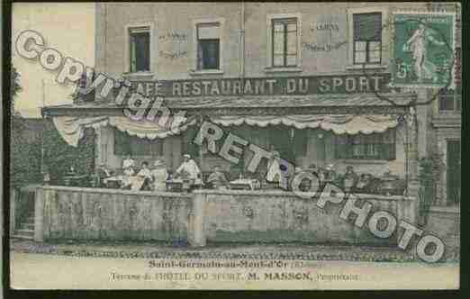 Ville de SAINTGERMAINAUMONTD\\\'OR Carte postale ancienne Ville de SAINTGERMAINAUMONTD\\\'OR Carte postale ancienne