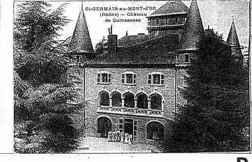 Ville de SAINTGERMAINAUMONTD\'OR Carte postale ancienne