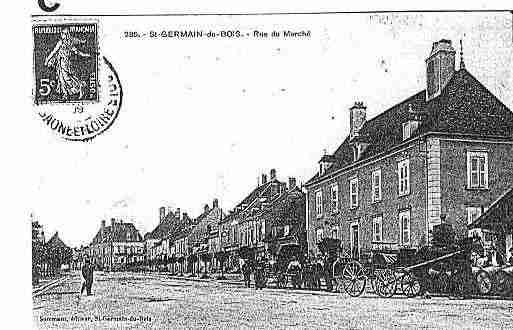 Ville de SAINTGERMAINDUBOIS Carte postale ancienne Ville de SAINTGERMAINDUBOIS Carte postale ancienne