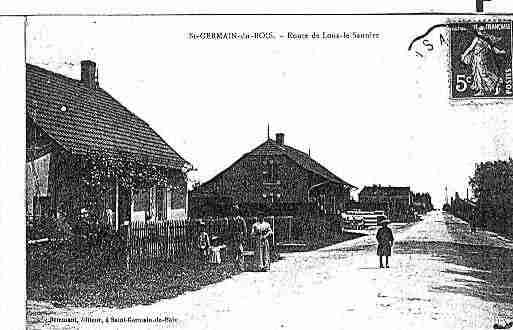 Ville de SAINTGERMAINDUBOIS Carte postale ancienne Ville de SAINTGERMAINDUBOIS Carte postale ancienne