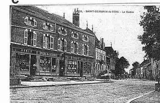 Ville de SAINTGERMAINDUBOIS Carte postale ancienne