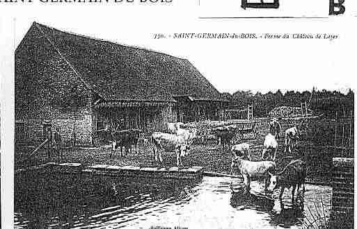 Ville de SAINTGERMAINDUBOIS Carte postale ancienne Ville de SAINTGERMAINDUBOIS Carte postale ancienne
