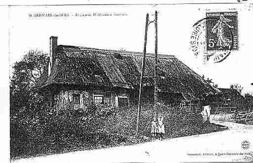 Ville de SAINTGERMAINDUBOIS Carte postale ancienne Ville de SAINTGERMAINDUBOIS Carte postale ancienne