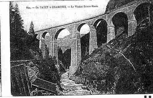 Ville de SAINTGERVAISLESBAINS Carte postale ancienne