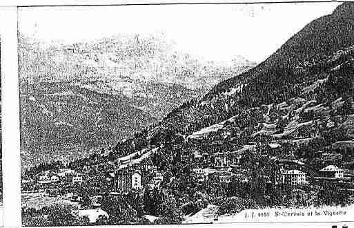Ville de SAINTGERVAISLESBAINS Carte postale ancienne