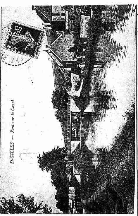 Ville de SAINTGILLES Carte postale ancienne Ville de SAINTGILLES Carte postale ancienne