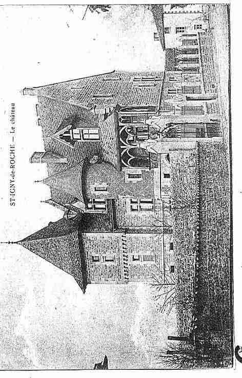 Ville de SAINTIGNYDEROCHE Carte postale ancienne Ville de SAINTIGNYDEROCHE Carte postale ancienne