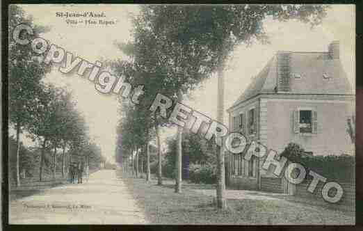 Ville de SAINTJEAND\'ASSE Carte postale ancienne