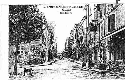 Ville de SAINTJEANDEMAURIENNE Carte postale ancienne