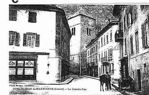 Ville de SAINTJEANDEMAURIENNE Carte postale ancienne
