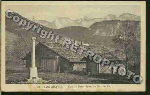 Ville de SAINTJEANDESIXT Carte postale ancienne