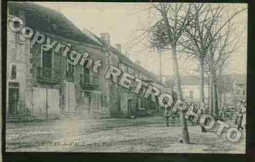 Ville de SAINTJEANDEVAUX Carte postale ancienne