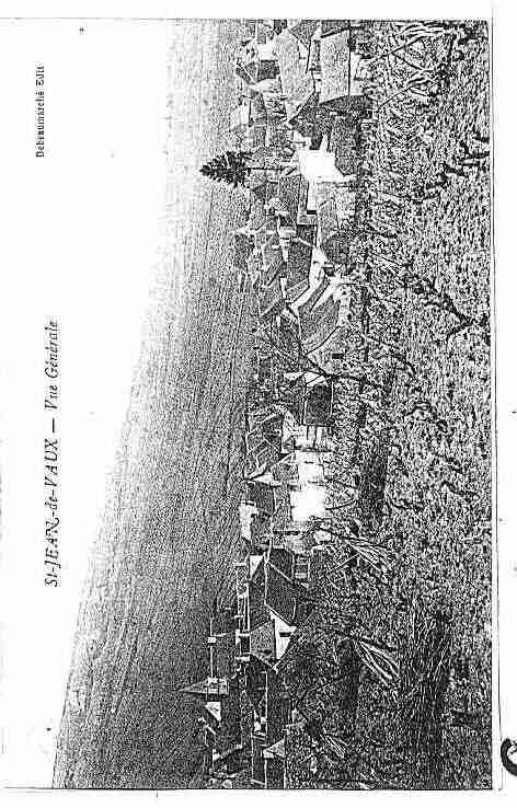 Ville de SAINTJEANDEVAUX Carte postale ancienne Ville de SAINTJEANDEVAUX Carte postale ancienne