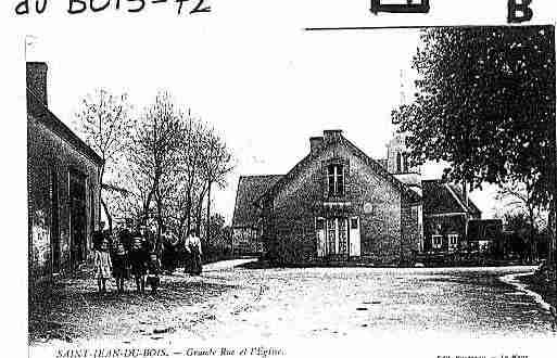 Ville de SAINTJEANDUBOIS Carte postale ancienne