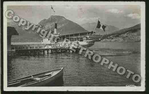 Ville de SAINTJORIOZ Carte postale ancienne