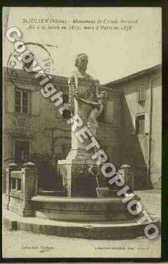 Ville de SAINTJULIEN Carte postale ancienne