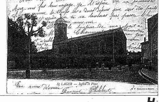 Ville de SAINTLAGER Carte postale ancienne Ville de SAINTLAGER Carte postale ancienne