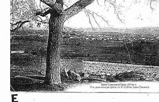Ville de SAINTLAURENTD\\\'AGNY Carte postale ancienne Ville de SAINTLAURENTD\\\'AGNY Carte postale ancienne