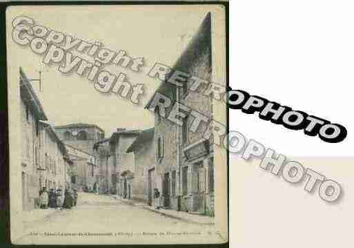 Ville de SAINTLAURENTDECHAMOUSSET Carte postale ancienne Ville de SAINTLAURENTDECHAMOUSSET Carte postale ancienne