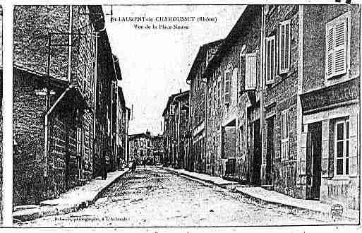 Ville de SAINTLAURENTDECHAMOUSSET Carte postale ancienne