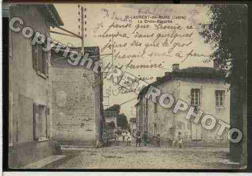 Ville de SAINTLAURENTDEMURE Carte postale ancienne