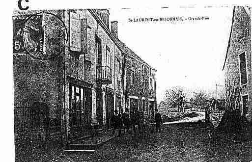 Ville de SAINTLAURENTENBRIONNAIS Carte postale ancienne Ville de SAINTLAURENTENBRIONNAIS Carte postale ancienne