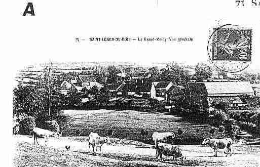 Ville de SAINTLEGERDUBOIS Carte postale ancienne Ville de SAINTLEGERDUBOIS Carte postale ancienne