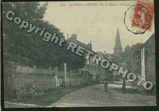 Ville de SAINTLEGERSURDHEUNE Carte postale ancienne