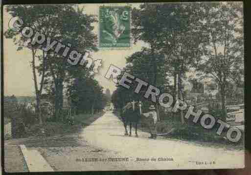 Ville de SAINTLEGERSURDHEUNE Carte postale ancienne