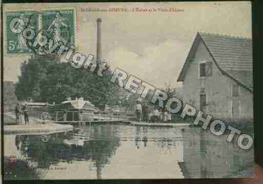 Ville de SAINTLEGERSURDHEUNE Carte postale ancienne