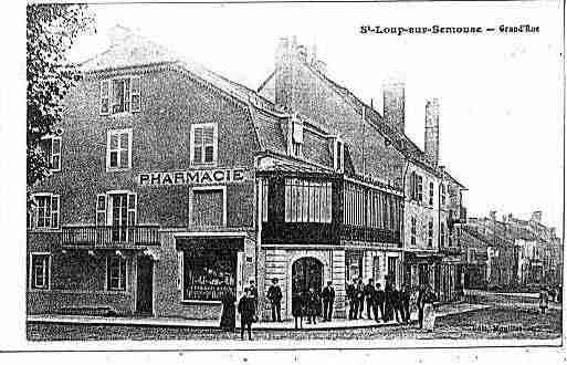 Ville de SAINTLOUPSURSEMOUSE Carte postale ancienne Ville de SAINTLOUPSURSEMOUSE Carte postale ancienne