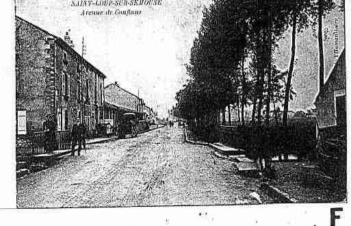 Ville de SAINTLOUPSURSEMOUSE Carte postale ancienne