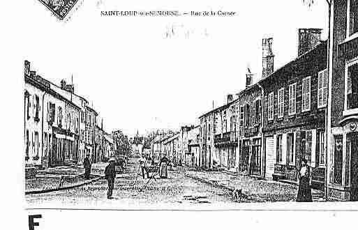 Ville de SAINTLOUPSURSEMOUSE Carte postale ancienne