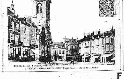Ville de SAINTLOUPSURSEMOUSE Carte postale ancienne Ville de SAINTLOUPSURSEMOUSE Carte postale ancienne