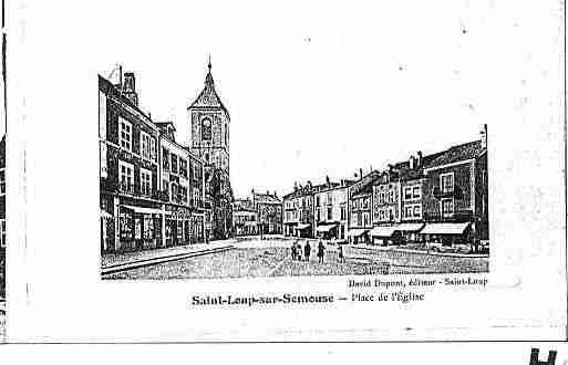 Ville de SAINTLOUPSURSEMOUSE Carte postale ancienne Ville de SAINTLOUPSURSEMOUSE Carte postale ancienne