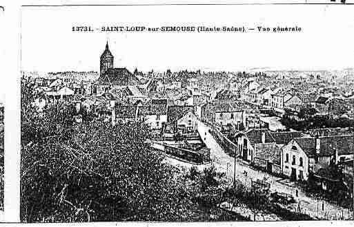 Ville de SAINTLOUPSURSEMOUSE Carte postale ancienne