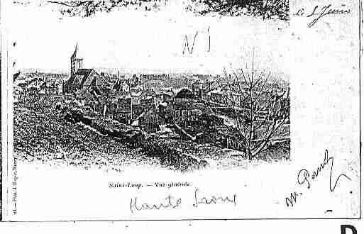 Ville de SAINTLOUPSURSEMOUSE Carte postale ancienne