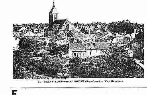 Ville de SAINTLOUPSURSEMOUSE Carte postale ancienne