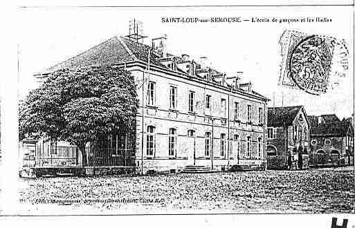 Ville de SAINTLOUPSURSEMOUSE Carte postale ancienne