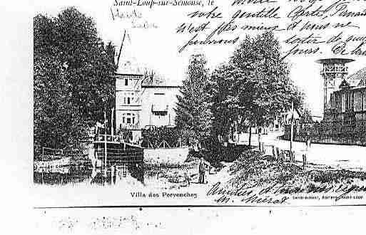 Ville de SAINTLOUPSURSEMOUSE Carte postale ancienne