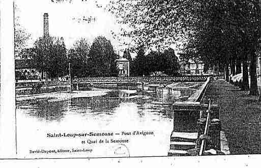 Ville de SAINTLOUPSURSEMOUSE Carte postale ancienne