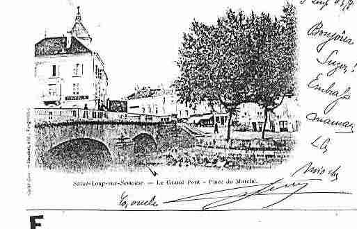 Ville de SAINTLOUPSURSEMOUSE Carte postale ancienne