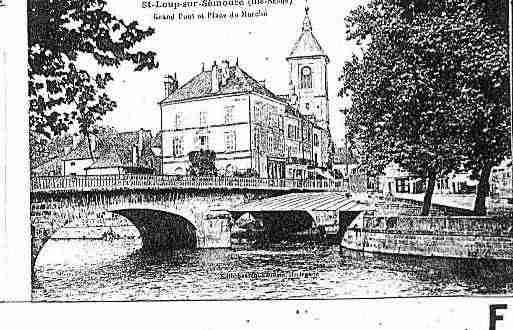 Ville de SAINTLOUPSURSEMOUSE Carte postale ancienne