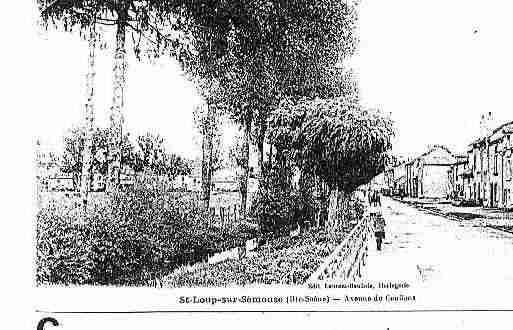 Ville de SAINTLOUPSURSEMOUSE Carte postale ancienne Ville de SAINTLOUPSURSEMOUSE Carte postale ancienne