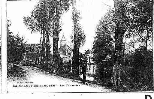 Ville de SAINTLOUPSURSEMOUSE Carte postale ancienne Ville de SAINTLOUPSURSEMOUSE Carte postale ancienne