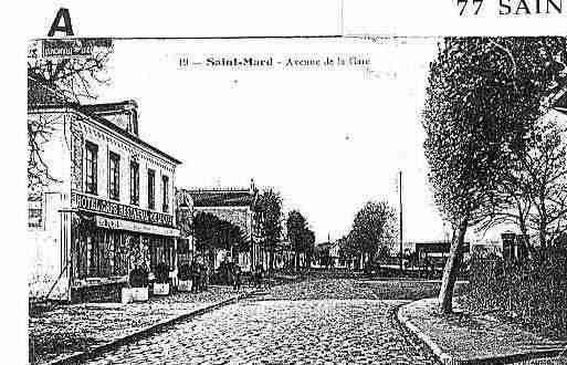 Ville de SAINTMARD Carte postale ancienne