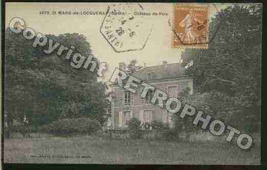 Ville de SAINTMARSDELOCQUENAY Carte postale ancienne
