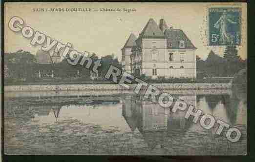 Ville de SAINTMARSD\'OUTILLE Carte postale ancienne