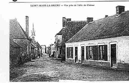 Ville de SAINTMARSLABRIERE Carte postale ancienne Ville de SAINTMARSLABRIERE Carte postale ancienne